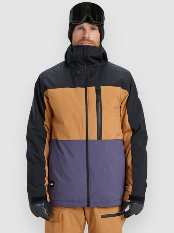 Quiksilver Sycamore Block 20K Jacke almond