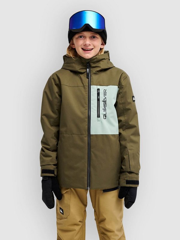 Quiksilver Sycamore Kids Jacke grape leaf
