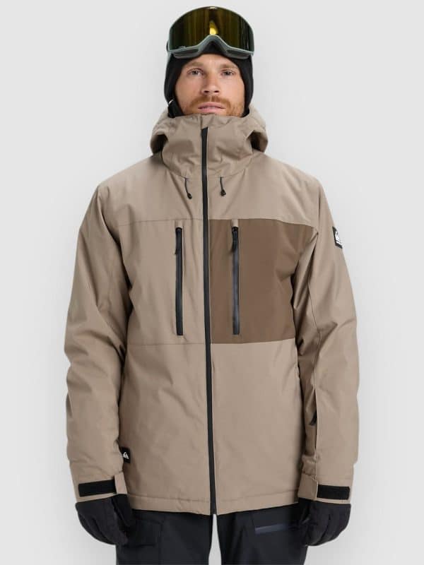 Quiksilver Sycamore Solid 20K Jacke fallen rock
