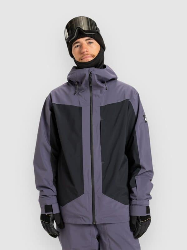Quiksilver Ultralight Stretch 20K Primaloft Jacke graystone