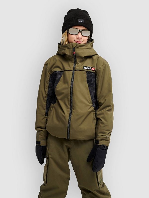 Quiksilver Young Guns 20K Kids Jacke grape leaf