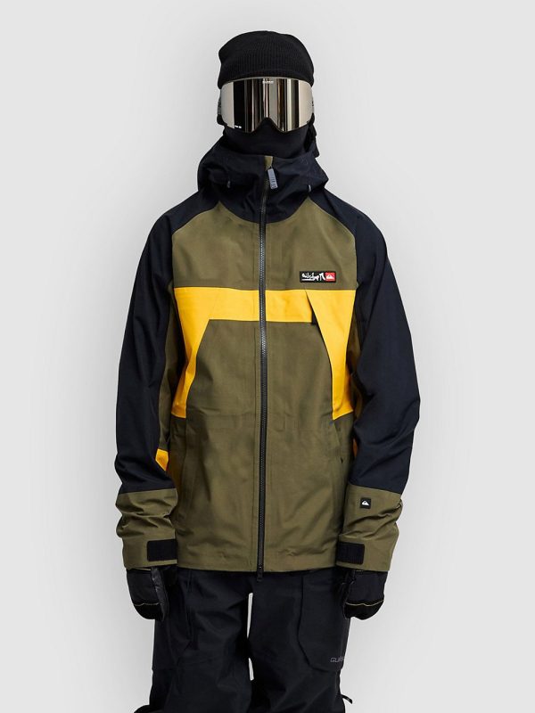 Quiksilver Young Guns Gore-Tex 3L Jacke grape leaf