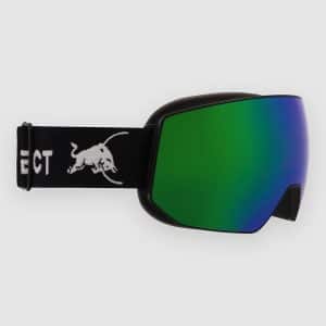 Red Bull SPECT Eyewear FINK Black Goggle brown with green mirror