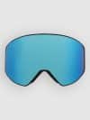 Red Bull SPECT Eyewear JAMM Black Goggle smoke with blue mirror