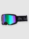Red Bull SPECT Eyewear NEON Black Goggle brown with blue mirror