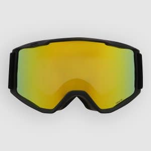 Red Bull SPECT Eyewear NEON Black Goggle smoke with yellow mirror