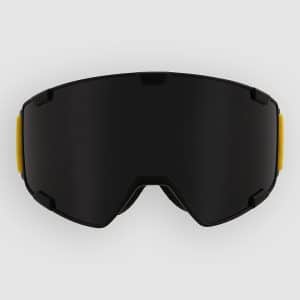 Red Bull SPECT Eyewear PARK Black Goggle smoke with yellow mirror