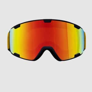 Red Bull SPECT Eyewear Park Dark Blue Goggle brown with red