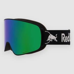 Red Bull SPECT Eyewear RUSH Black Goggle brown with green mirror