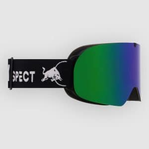 Red Bull SPECT Eyewear SOAR Black Goggle brown with green mirror