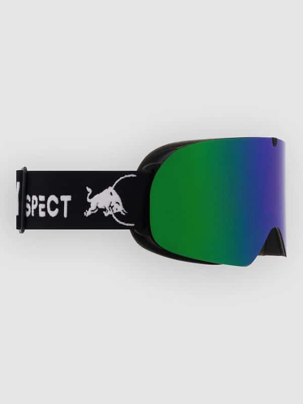 Red Bull SPECT Eyewear SOAR Black Goggle brown with green mirror