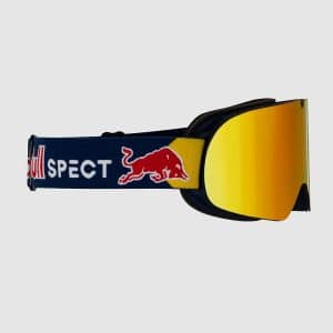 Red Bull SPECT Eyewear Soar Dark Blue Goggle orange with red