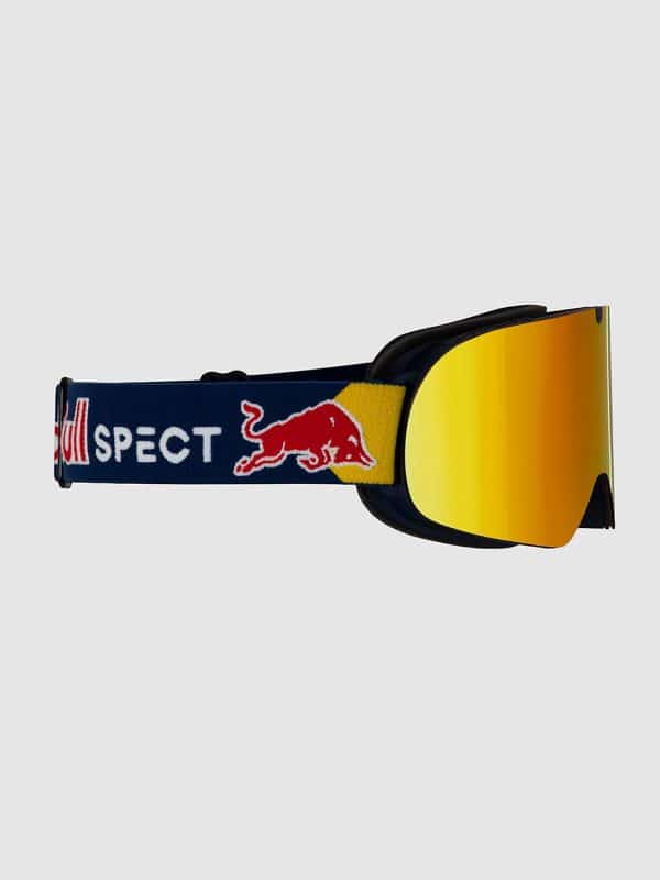 Red Bull SPECT Eyewear Soar Dark Blue Goggle orange with red