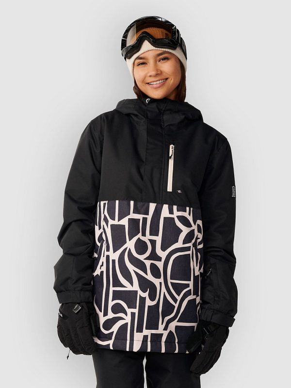 Rip Curl S-Series Jkt 10K/10K Anorak solid black