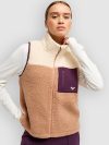 Roxy Boundless Spirit Fleeceweste cafe au lait