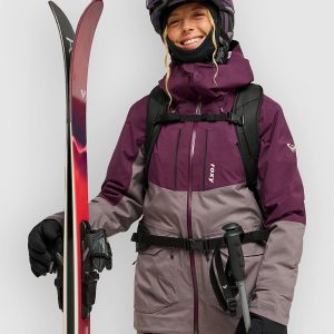 Roxy Gore-Tex Stretch Purelines Primaloft Jacke blackberry wine