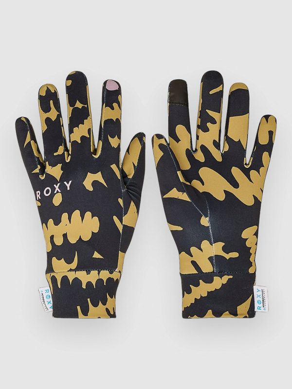 Roxy Hydrosmart Liner Handschuhe fennel seed big flower