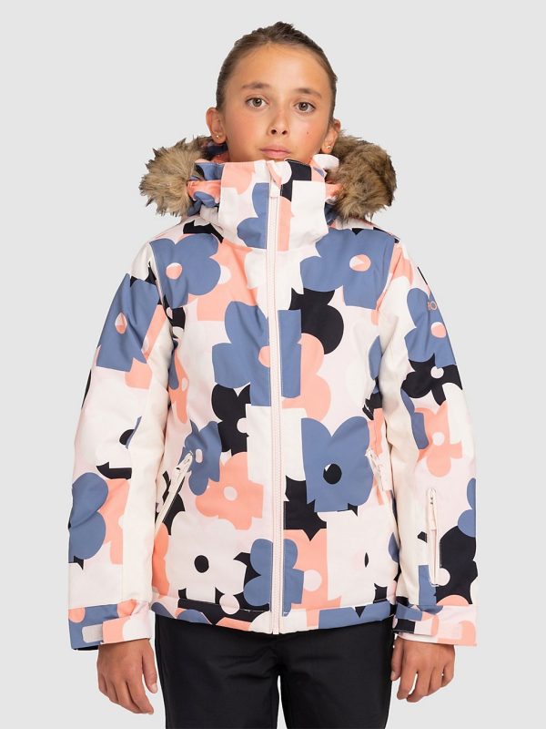Roxy Pie Kids Jacke pink salt prima