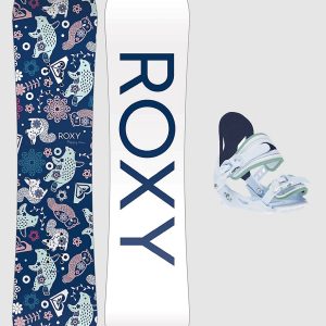 Roxy Poppy Package + Poppy XS 2024 Kids Snowboard-Set uni