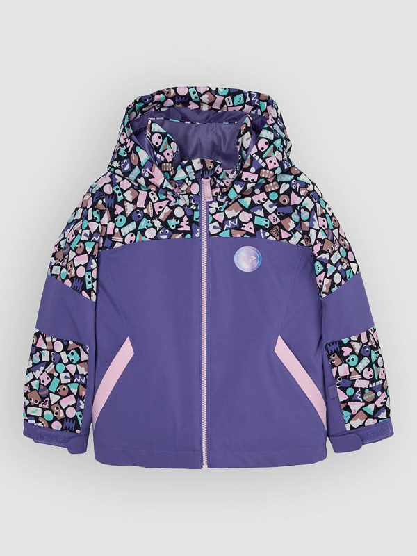 Roxy Snowy Tale Kids Jacke true black frosty friends