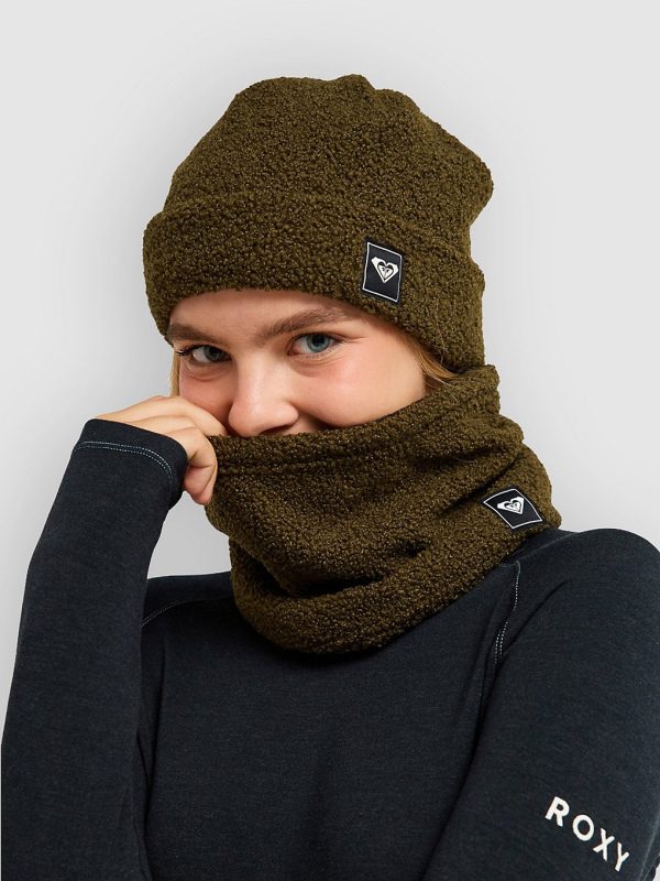 Roxy Valwood Collar Neck Warmer beetle