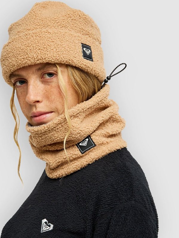 Roxy Valwood Collar Neck Warmer cafe au lait