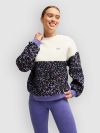 Roxy Waves Of Warmth Crewneck Fleece Pullover whisper white