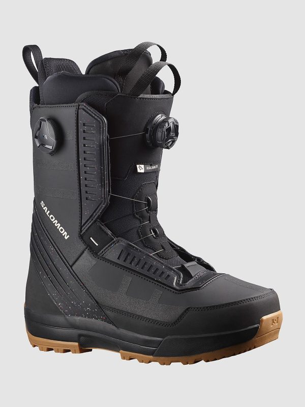 Salomon Malamute Dual BOA Snowboard Boots black / black / black