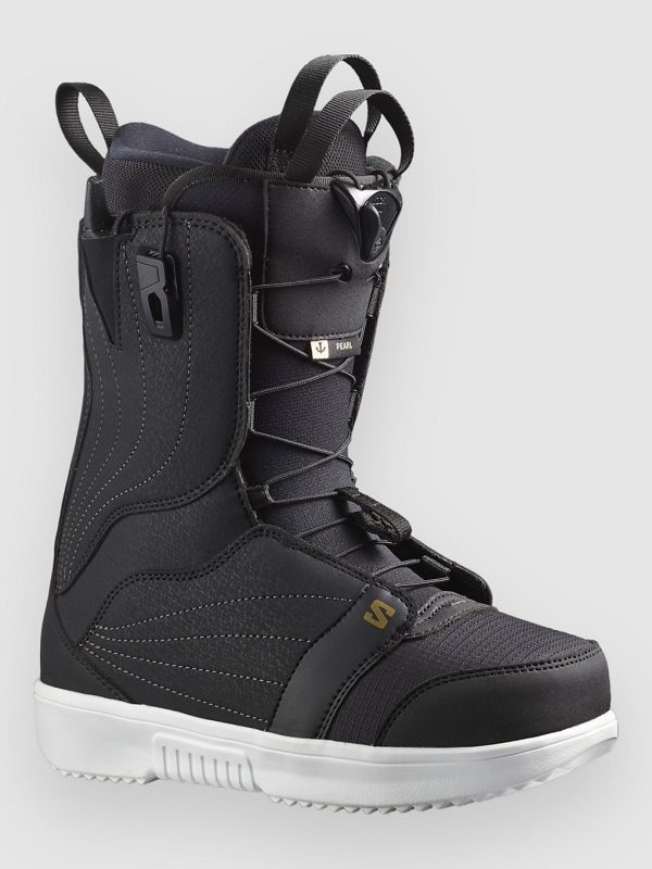 Salomon Pearl 2026 Snowboard-Boots blackwhitegold