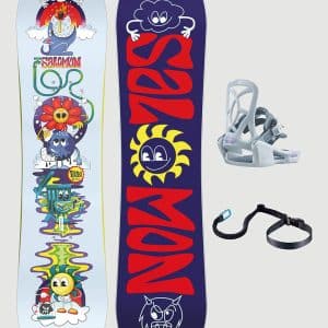 Salomon Team Package 2026 Kids Snowboard-Set pattern