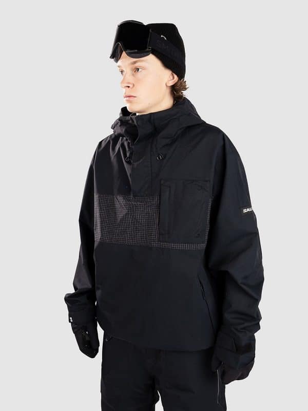 Salomon Venom Anorak deep black
