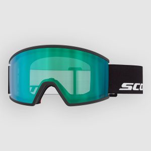 Scott Ambit Black Goggle amp aurora grn chrome s1