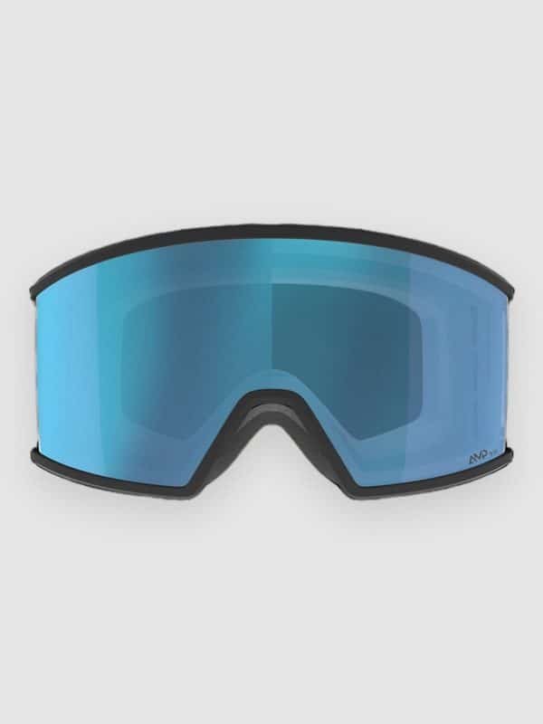 Scott Ambit Black/White Goggle amp aurora grn chrome s1