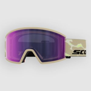 Scott Ambit Ls Mojave Beige Goggle amp ls blue chrome s2 / 4