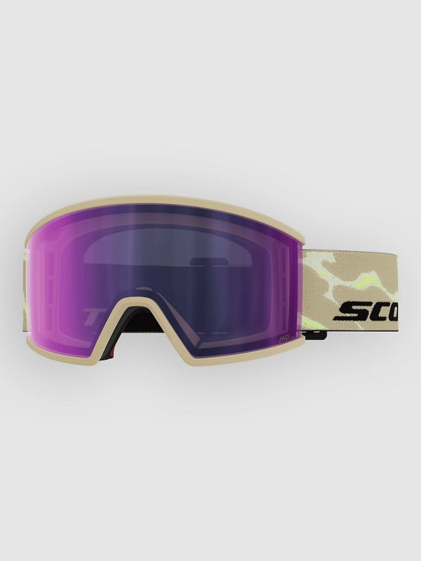 Scott Ambit Ls Mojave Beige Goggle amp ls blue chrome s2 / 4