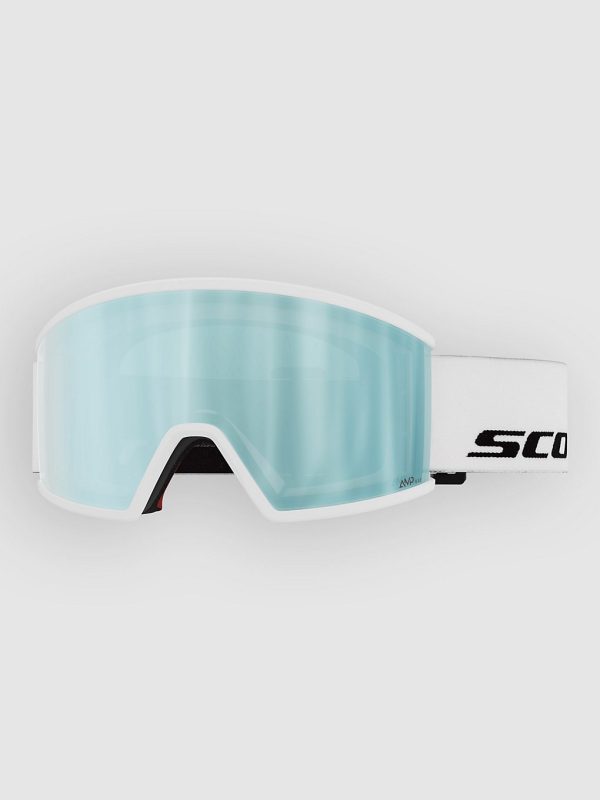 Scott Ambit White Goggle amp ice chrome s2