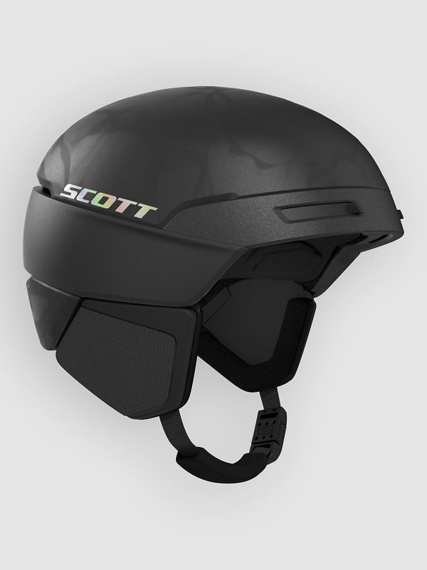 Scott Flow Pro MIPS Helm granite black / holo silver