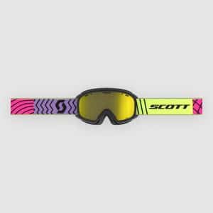 Scott Jr Witty Chrome Purple/Neon Pink Kids Goggle amp yellow chrome s2