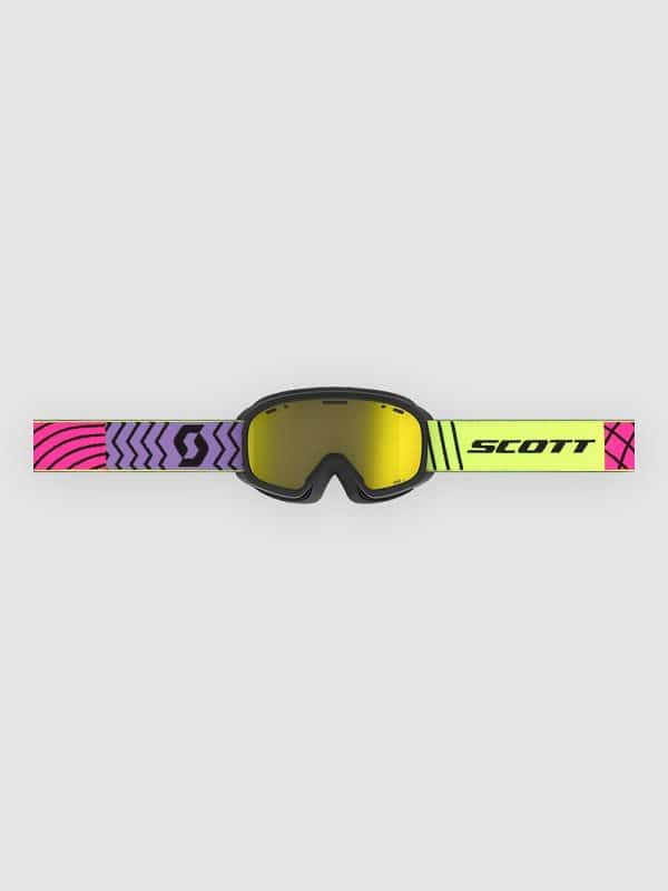 Scott Jr Witty Chrome Purple/Neon Pink Kids Goggle amp yellow chrome s2