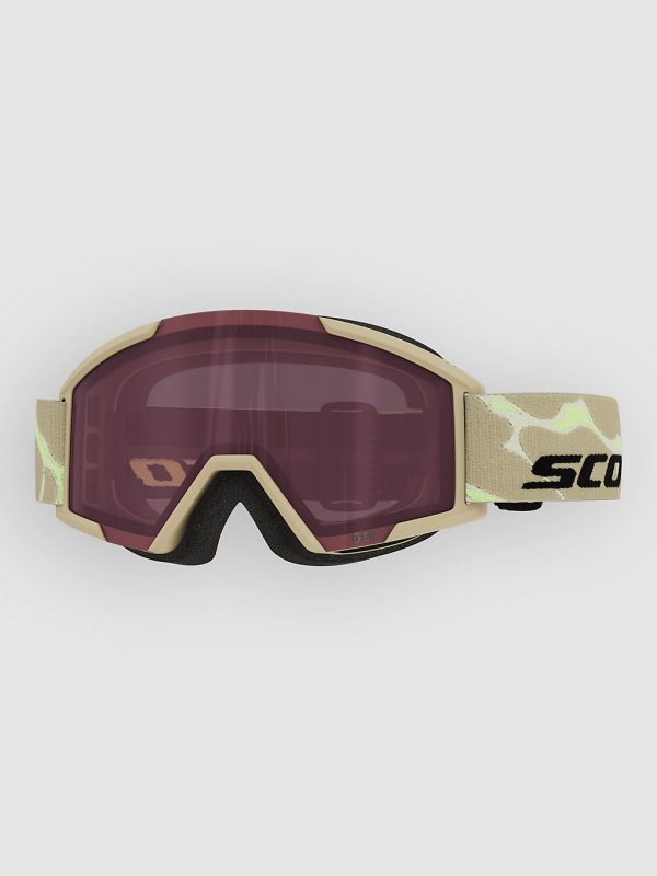 Scott Shield Junior Mojave Beige Kids Goggle rose s2