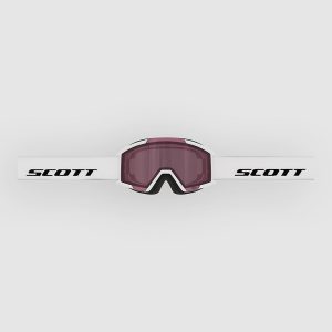 Scott Shield Junior White Kids Goggle rose s2