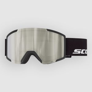 Scott Shield Mountain Black Goggle amp white chrome s2