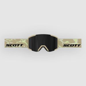 Scott Shield Mountain Mojave Beige Goggle amp black chrome s3