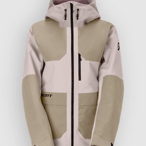 Scott Vertic Utility 3L Jacke wax pink / portobello beige