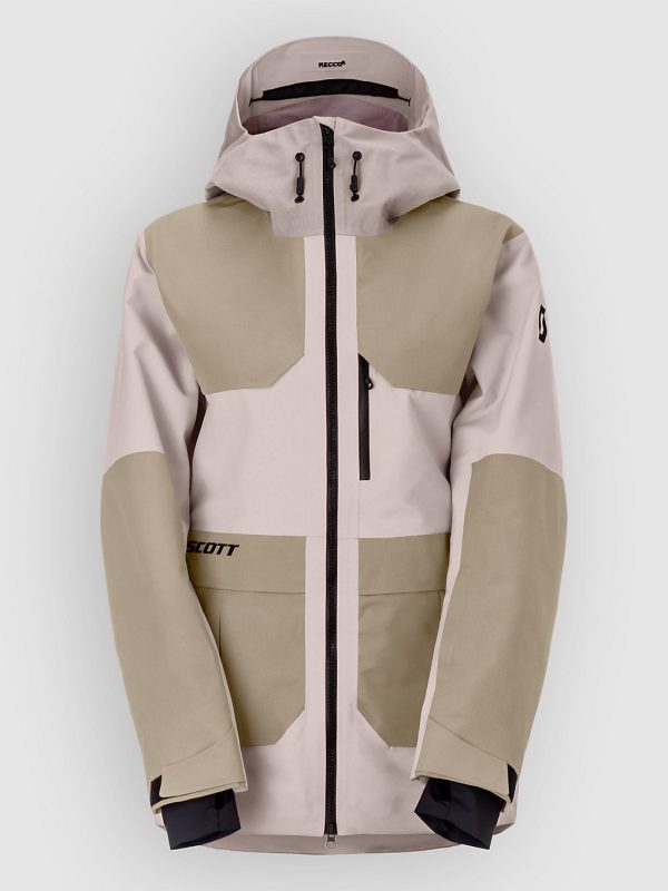 Scott Vertic Utility 3L Jacke wax pink / portobello beige