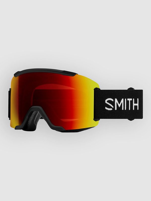 Smith Squad2 1Cp Blck +Bonus Lens Goggle chromapop sun red mirror