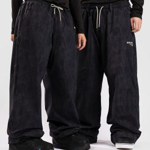 Souvenir Parachute Hose black blotch print