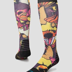 Stance Mushies Funktionssocken maroon