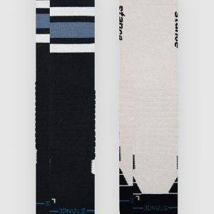 Stance Speed Mid Poly Snow 2 Pack Funktionssocken black