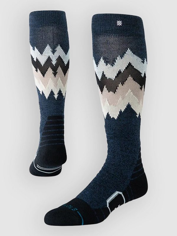 Stance Thompson Mid Wool Snow Rws Funktionssocken blackheather